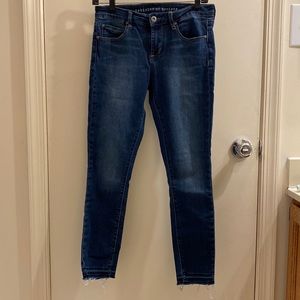 EUC Articles of Society Skinny Ankle Raw Hem Jeans in London Size 26